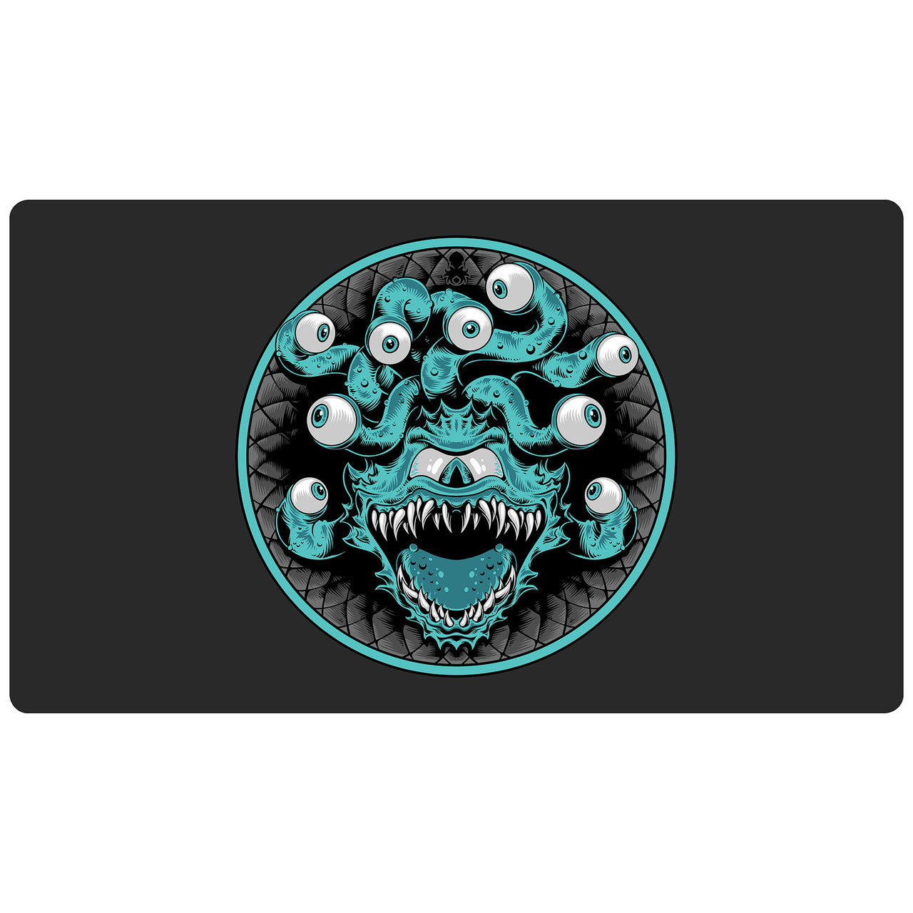 Teal Beholder Playmat